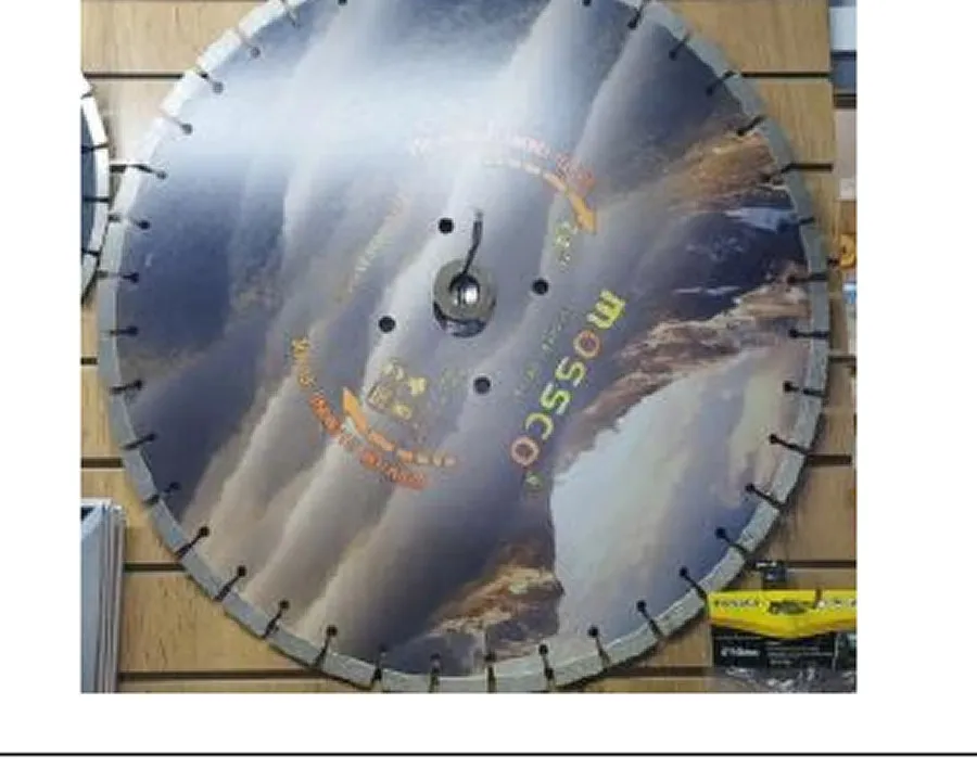 MOSSCO granitga mo'ljallangan almazli kesish diski 300x50 mm (issiq pressi)