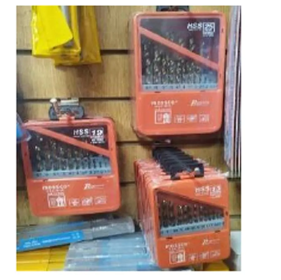 Metall uchun kobalt M35 MOSSCO burama to'plami, 25 ta