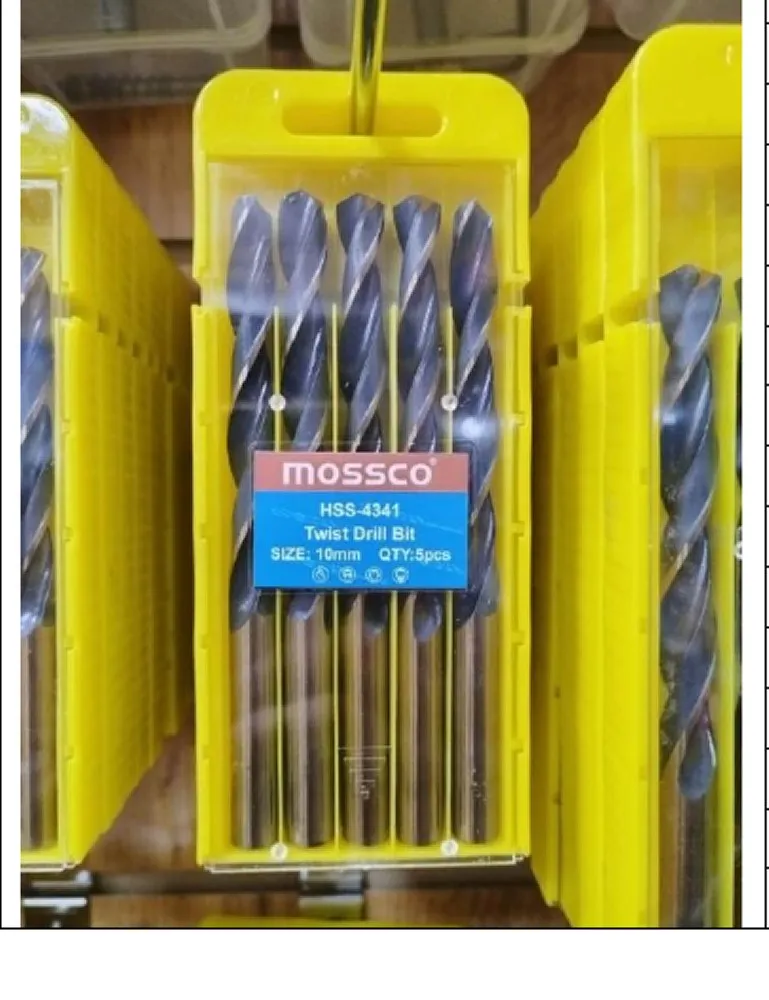MOSSCO HSS-4341 metall uchun bur 5.5 mm
